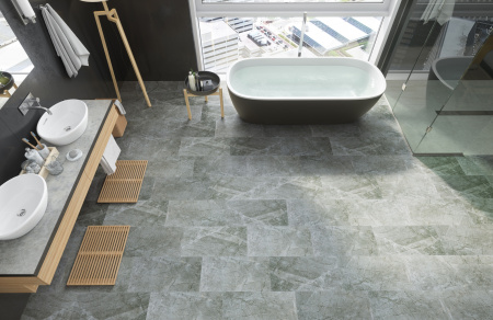 Кварцевый ламинат Fargo Камень Платиновый Агат 67S455