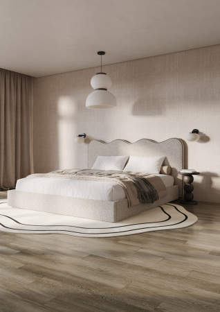 Кварц-виниловая плитка Fargo Комфорт клеевой Дуб Тихуана 20-6191-7 крашеная фаска