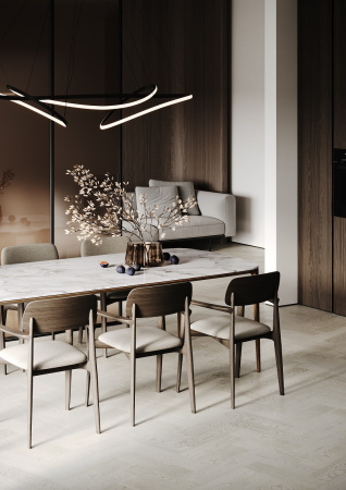 Кварцевый паркет Quartz Parquet Штучный паркет Дуб Скандинавский  44-1258-57 5/0,6 мм